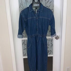 Topshop denim dress